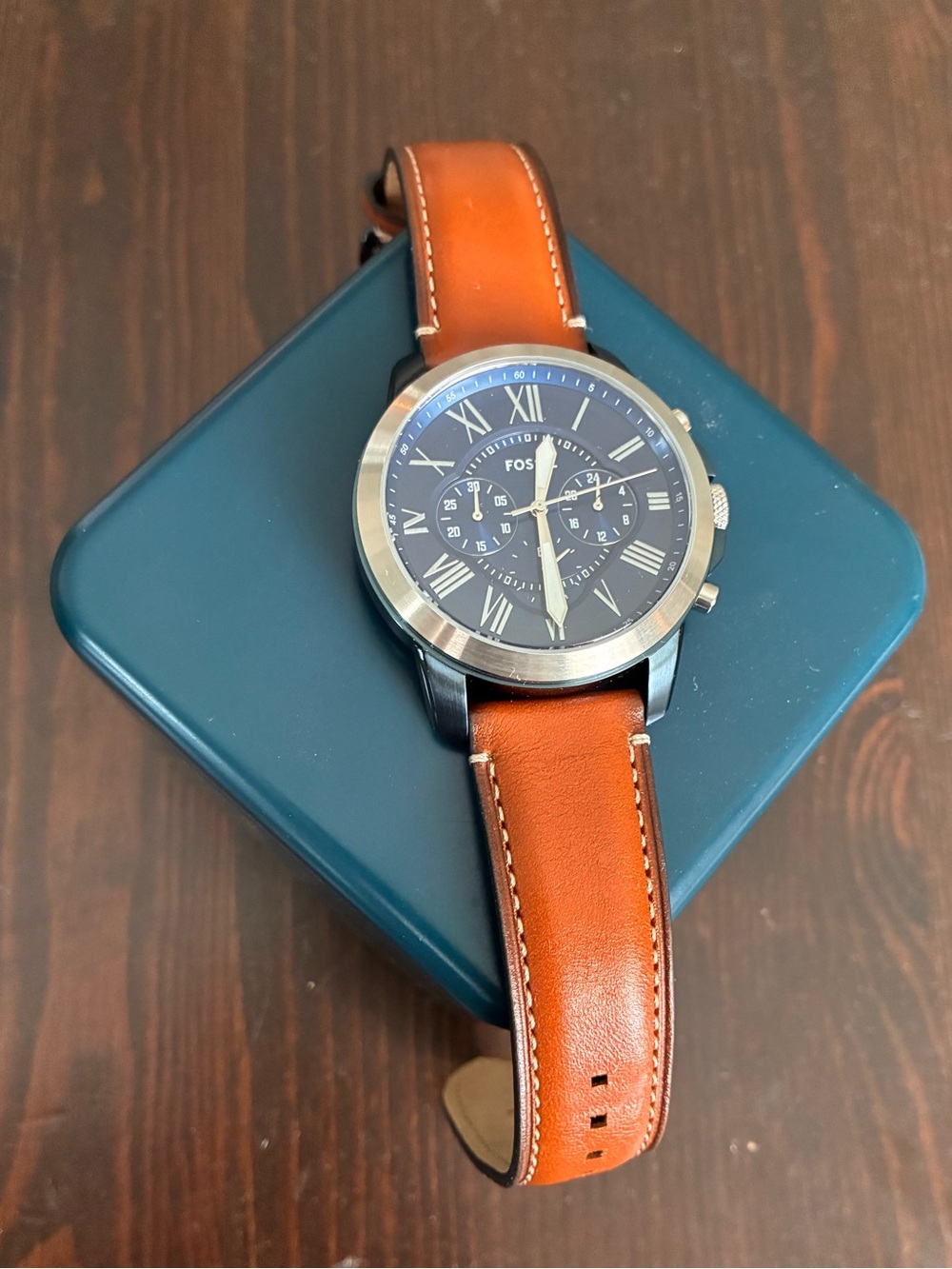 Fossil Men’s Watch - Grant Quartz Chronograph - Picture 6 of 7